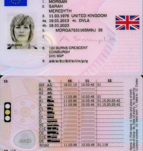 UK Driver License